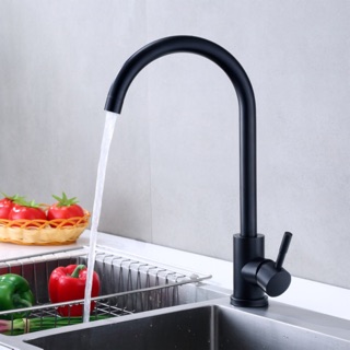 Vòi rửa chén nóng lạnh inox phủ nano