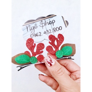 Kẹp Noel handmade cực cute
