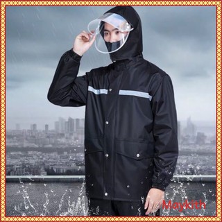 Bộ quần áo mưa nam chất đẹp kèm kính mũ hàng nội địa Trung [ SẴN HÀNG]