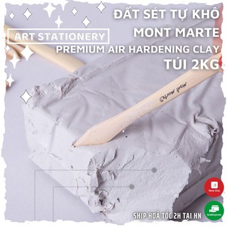 Đất sét tự khô Mont Marte Premiium Air Hardening Modelling Clay