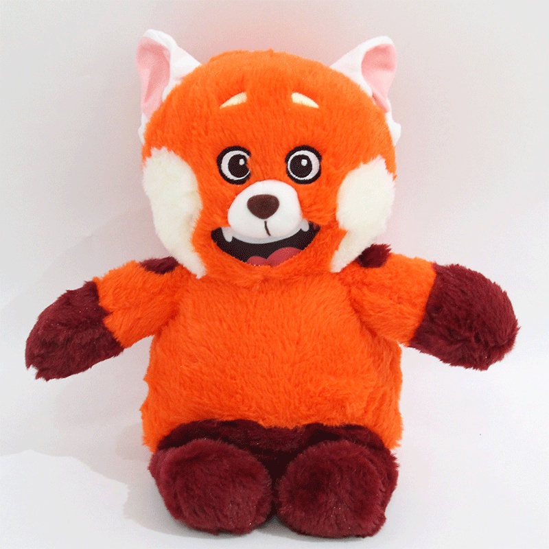 Gấu Nhồi Bông Màu Đỏ Dễ Thương 35cm