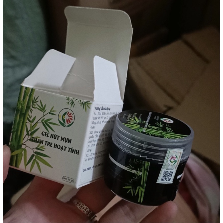 Gel Hút Mụn Than Tre Hoạt Tính Lột Mụn Cám - Mụn Đầu Đen