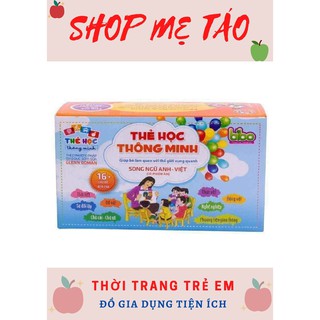 [FREESHIP] Bộ thẻ học thông minh 416 thẻ 16 chủ đề cho bé