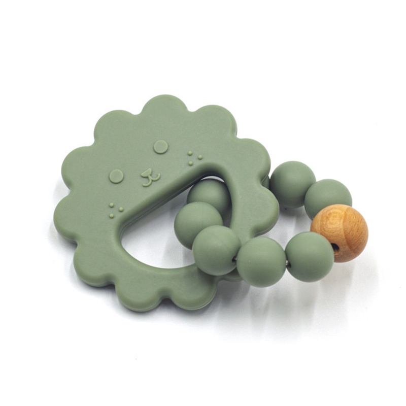 Đồ Chơi Lục Lạc Cầm Tay Bằng Silicone DIY Dành Cho Trẻ Sơ Sinh