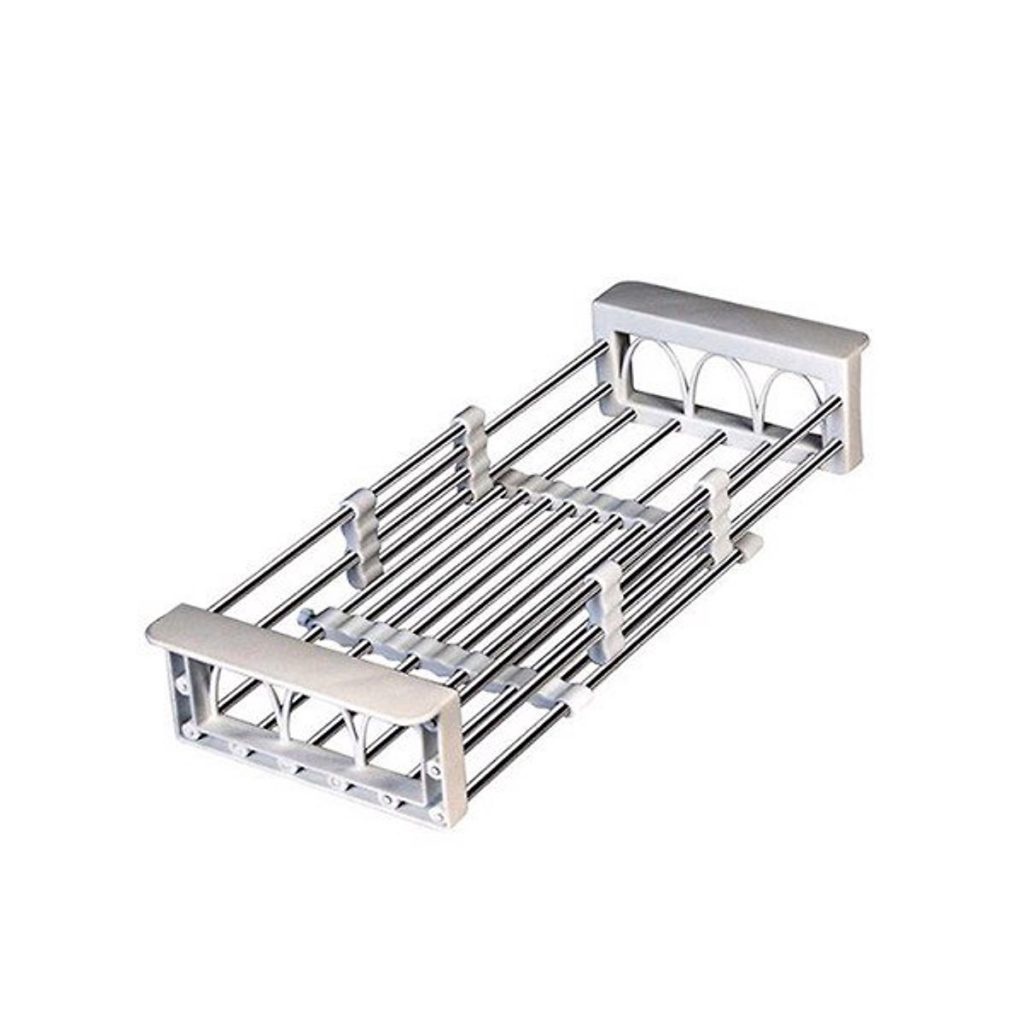 Xưởng ❤️ Kệ giá rổ gác bồn rửa chén bát đĩa inox 304 siêu tiện lợi (loại dày )