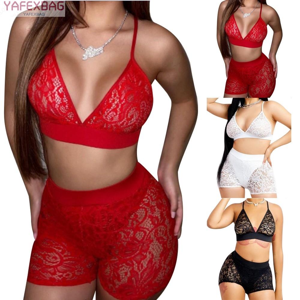 Bộ đồ lót ren hoa xuyên thấu gợi cảm
 | BigBuy360 - bigbuy360.vn