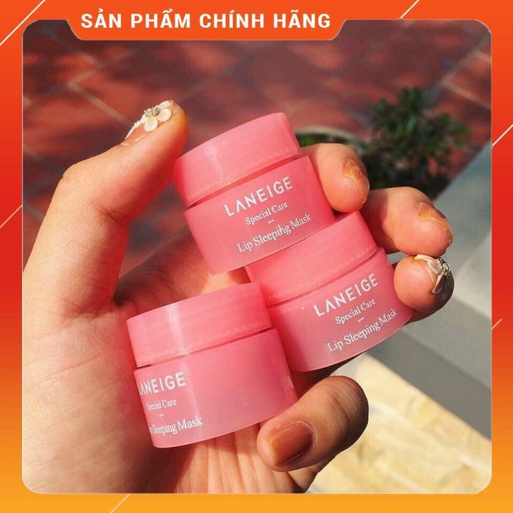 Mặt nạ ủ môi Laneige Mini chính hãng Hàn Quốc 𝐍𝐄𝐖 son ủ dưỡng môi, mặt nạ môi hộp 3 gam