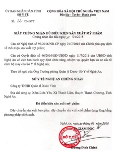 Nước Súc Miệng Xuân Vinh cai thuốc