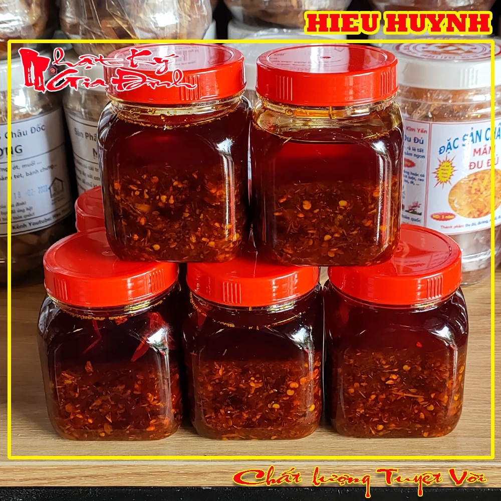 200gr Sa Tế Siêu Cay Nhà Làm Truyền Thống Hiệu Ông Bà 5 Châu Đốc