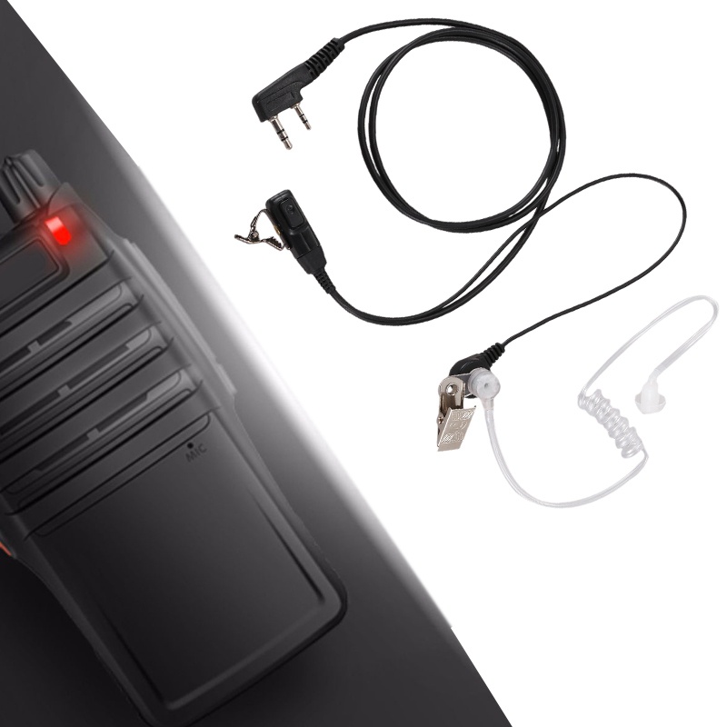 Tai Nghe Bộ Đàm 2 Pin PTT Chuyên Dụng Cho BF-888S UV-5R