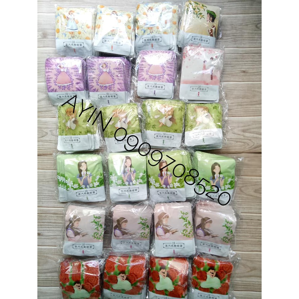 Mặt nạ mắt nóng Yunben thư giãn mắt - lẻ 1 miếng