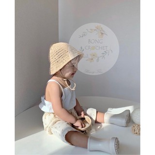 Mũ len bèo [crochet] 🧶 Korea xinh cho bé [HOT]