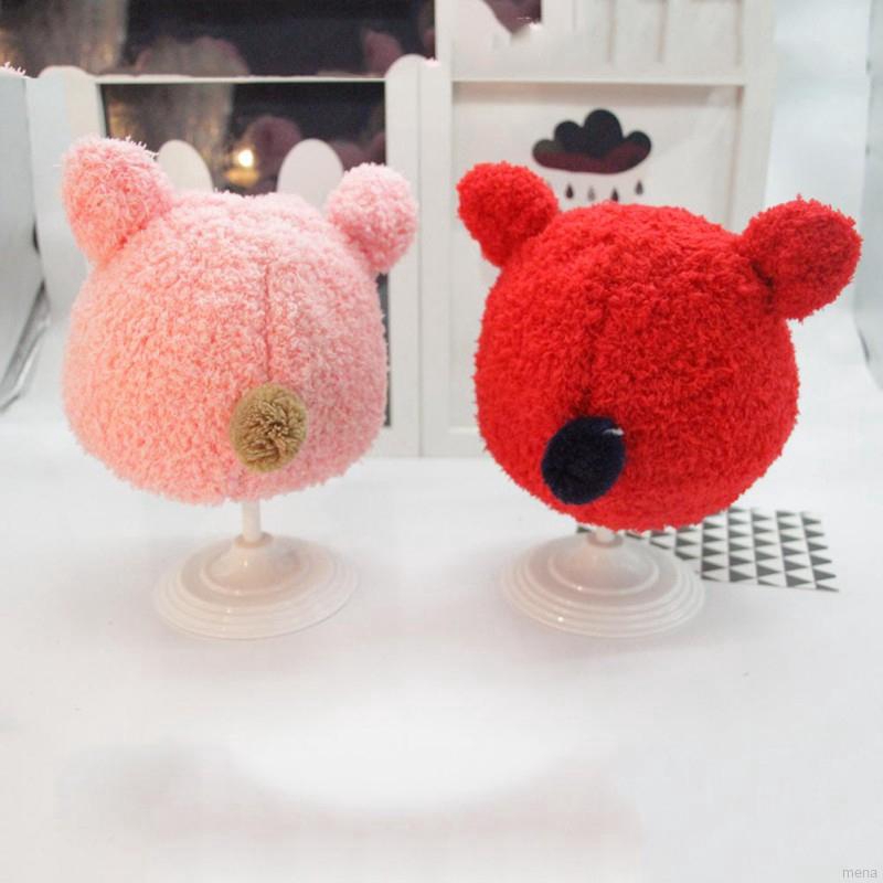 Nón len gắn họa tiết xinh xắn cho bé từ 0-3 tuổi