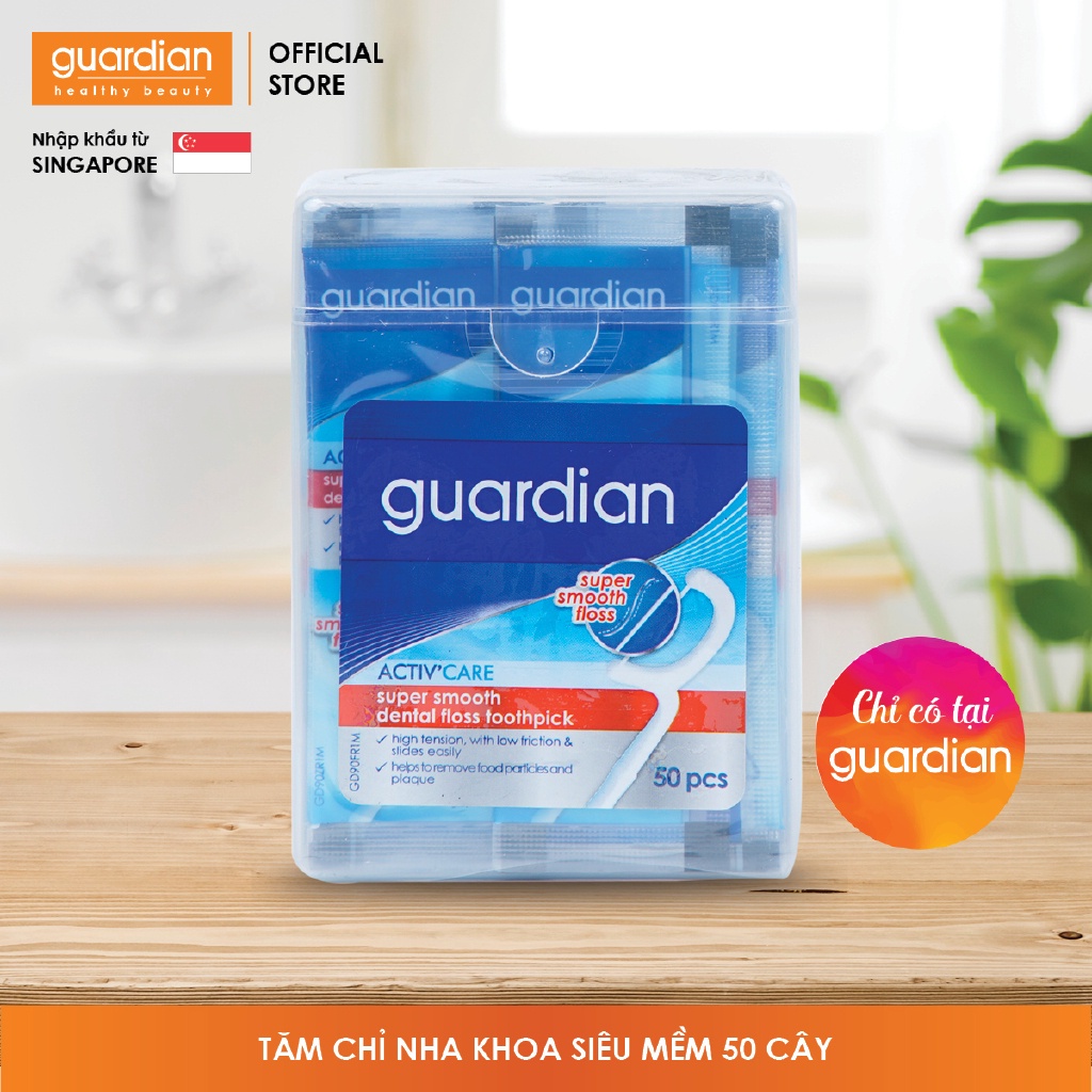 Tăm Chỉ Nha Khoa Guardian Siêu Mềm – 50 cây