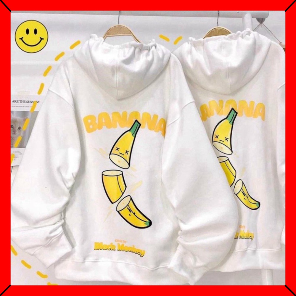 (FREESHIP) ❤ Áo Khoác Nỉ BANANA Siêu hot Form Xinh (MỚI) | BigBuy360 - bigbuy360.vn