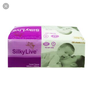 Khăn giấy lụa đa năng Silky Live 250 tờ