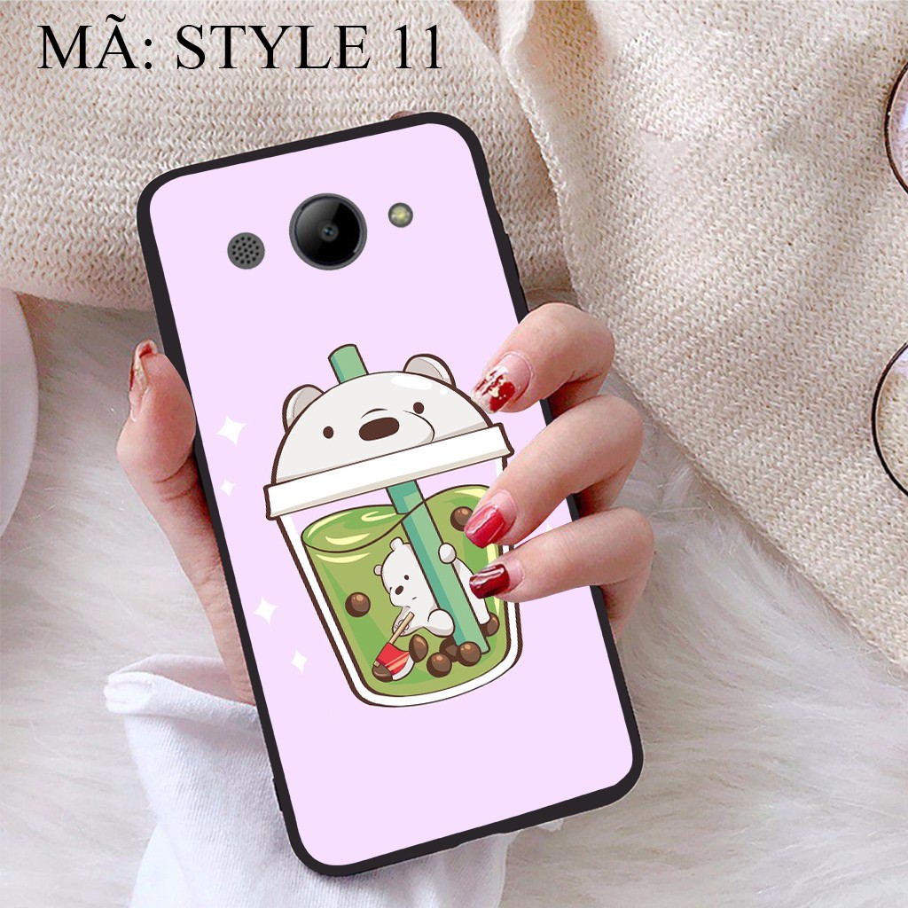 Ốp lưng Huawei Y3 2017 viền dẻo TPU BST Phong Cách Trẻ Trung