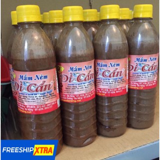 Đặc sản Mắm Nêm Dì Cẩn thơm ngon(Chai 500ml)