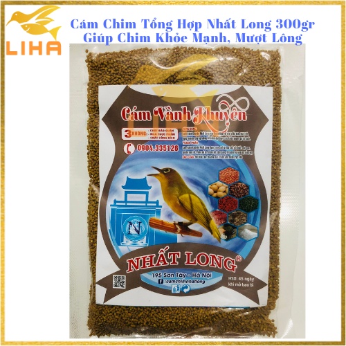 Cám Chim Khuyên Nhất Long 100gr - Giúp Chim Khỏe Mạnh, Mượt Lông