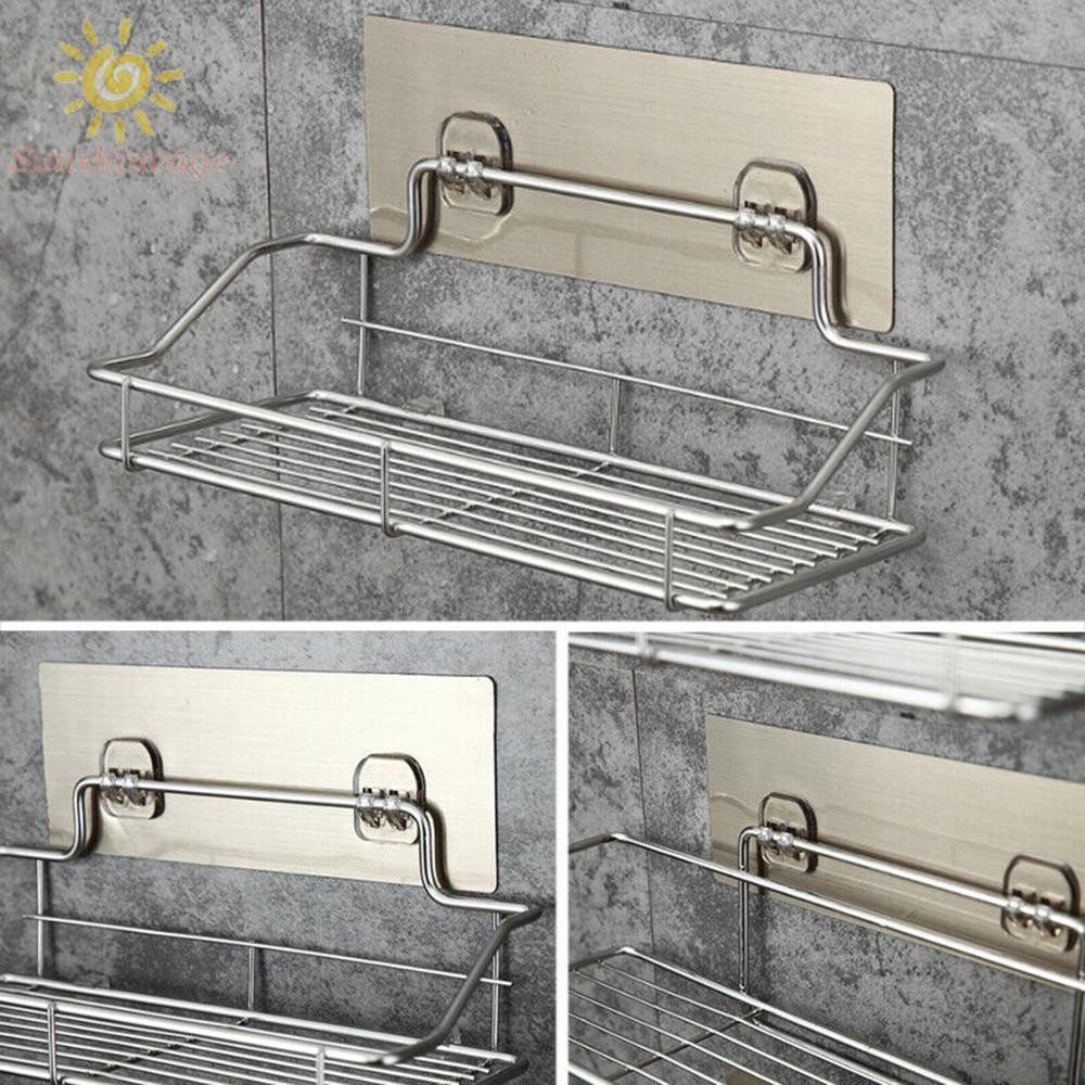 Kệ Đựng Đồ Dùng Nhà Tắm Bằng Thép Không Gỉ Chống Mài Mòn Tiện Dụng