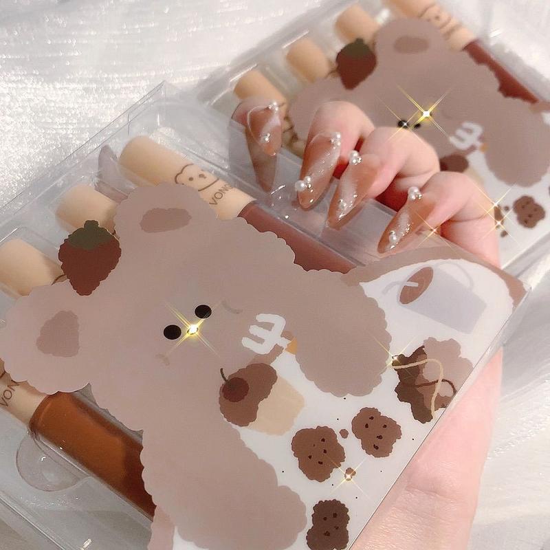 Set 4 Son Kem Lì Mịn Mượt Như Nhung Kháng Nước Và Lâu Trôi