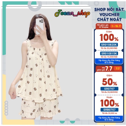 ✨ Bộ Ngủ Mặc Nhà Chất Đũi Lanh Mềm Mát Xịn Thơm Mặc Dễ Chịu Cả Ngày