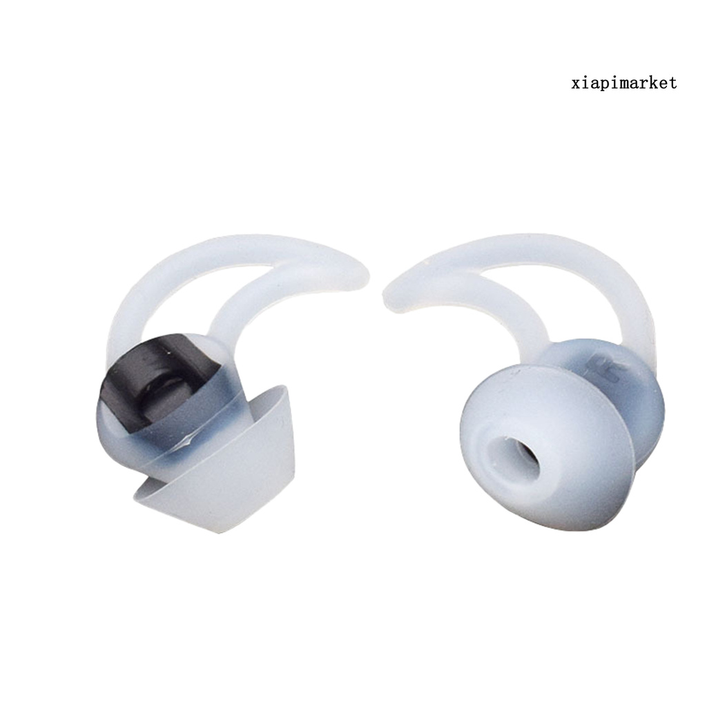 Set 6 Nút Silicon Bọc Đầu Tai Nghe Nhét Tai Cho Bose Soundsport Qc20 Qc20I Ie2 Ie3