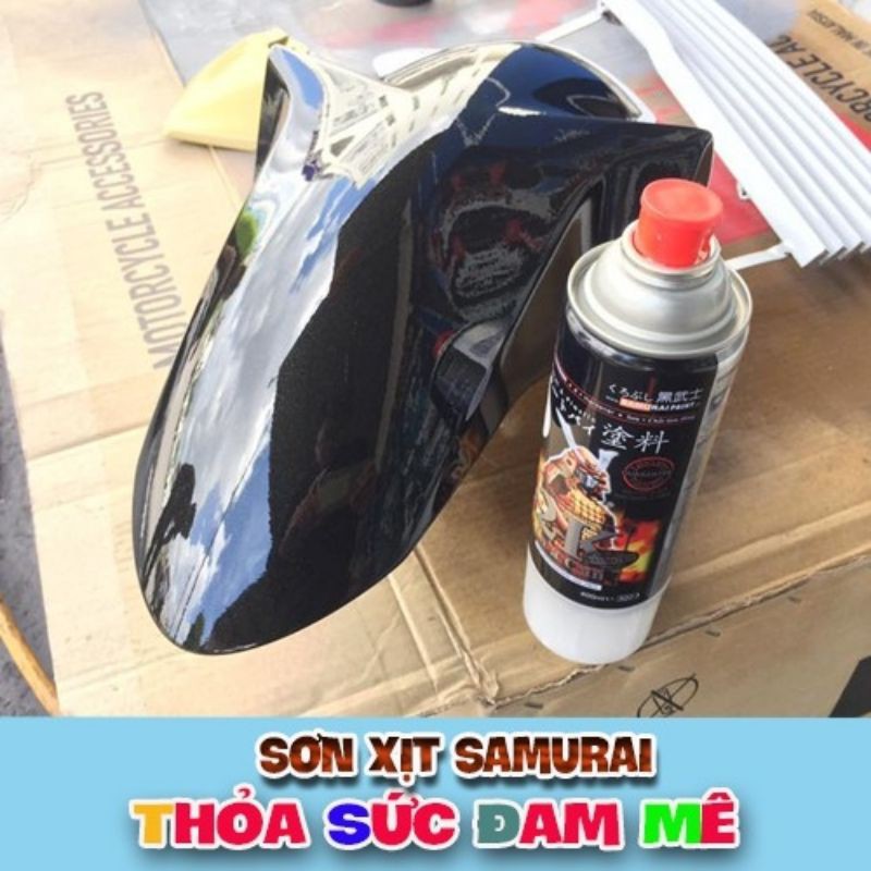 SAMURAI màu đen ánh kim, Y81 400ml