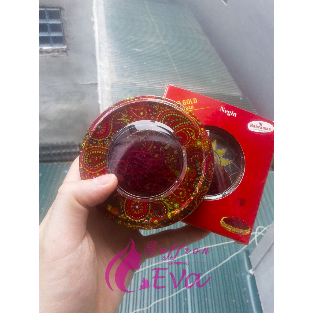 Combo 4 Hộp 1gr Saffron Iran Negin 160K/Gr Bahraman / Nhụy Hoa Nghệ Tây Iran Loại Negin