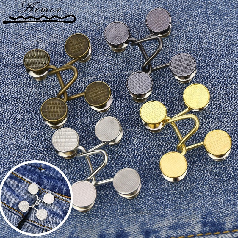 Khóa Cài Thắt Lưng Không Cần Đóng Đinh 27/32MM Giảm Đau Tiện Dụng