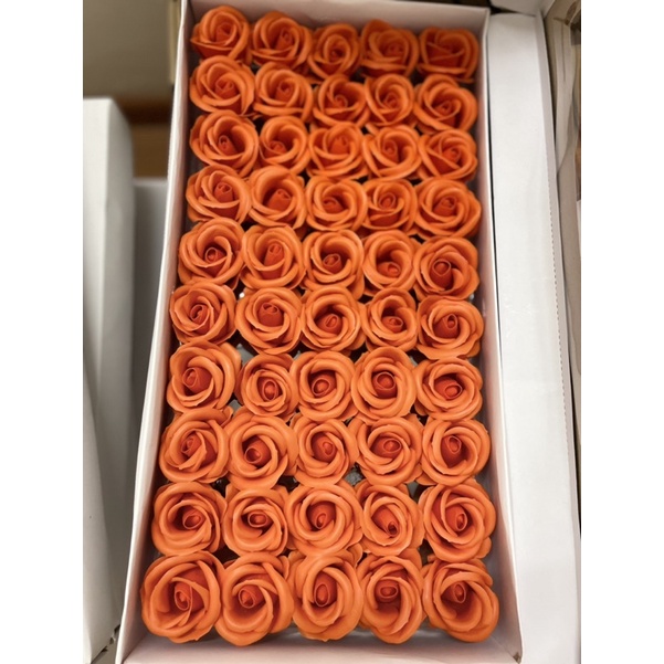 hộp 50 bông hoa sáp 3-4 lớp hàng loại 1