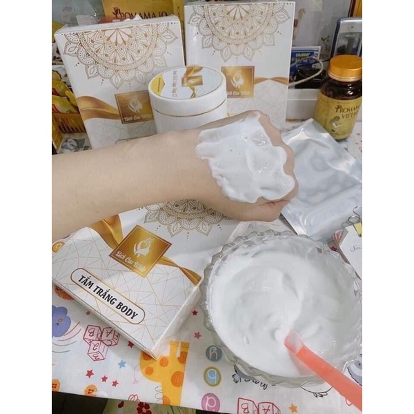 tắm trắng bich cao white