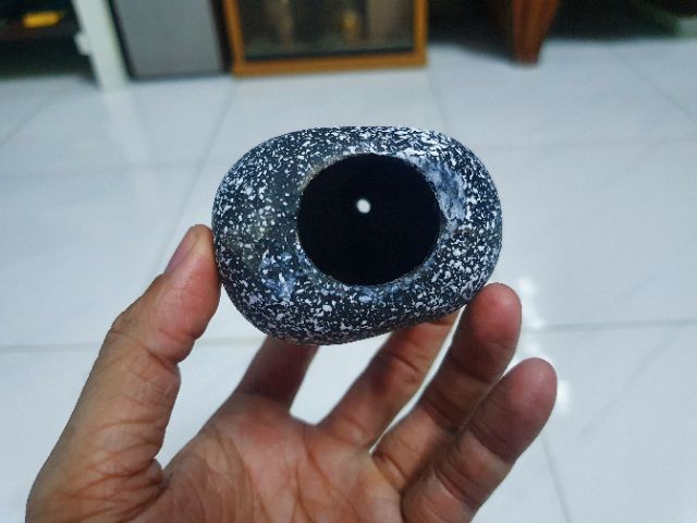 ĐÁ CÓ LỖ CÁ, TÔM, TÉP CHUI VÀO TRANG TRÍ HỒ CÁ THỦY SINH 10x8x5cm