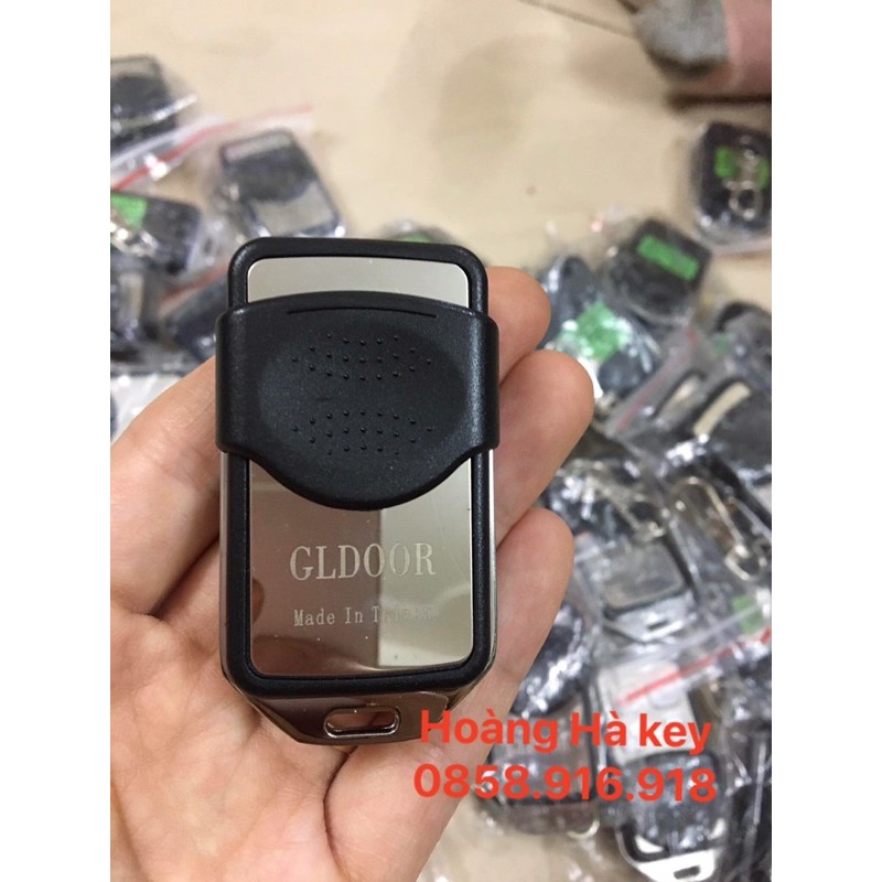 Tay khiển cửa cuốn mac gạt inox tần số 433mHz