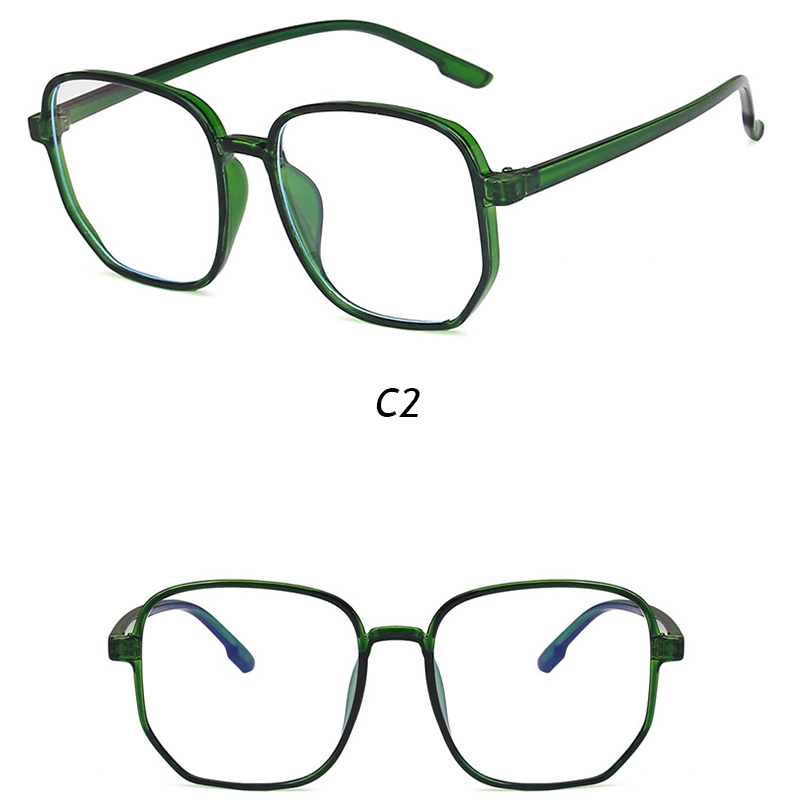 Mắt Kính Gọng Nhựa Chống Tia Xanh Dương Phong Cách Hàn Quốc