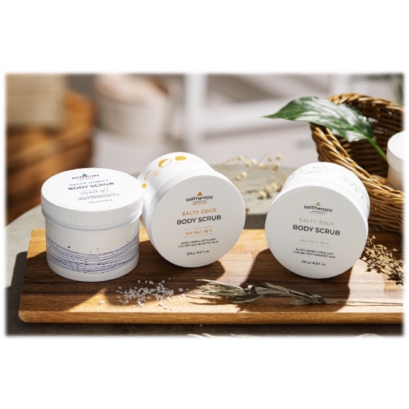 Tẩy da chết body muối biển SALTHERAPY Salty Body Scrub