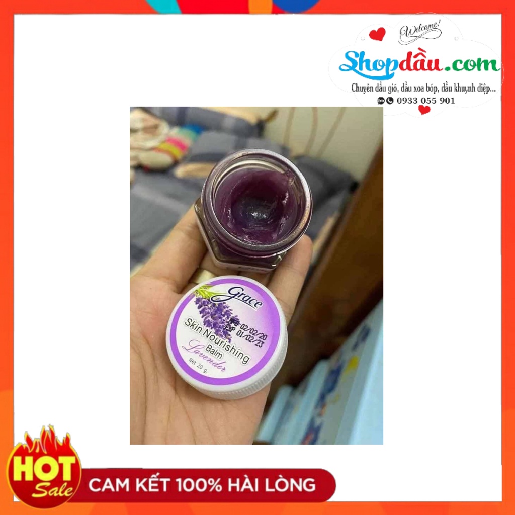 Dầu Cù Là Thái Lan Giúp Ngủ Ngon Grace Lavender 20gr