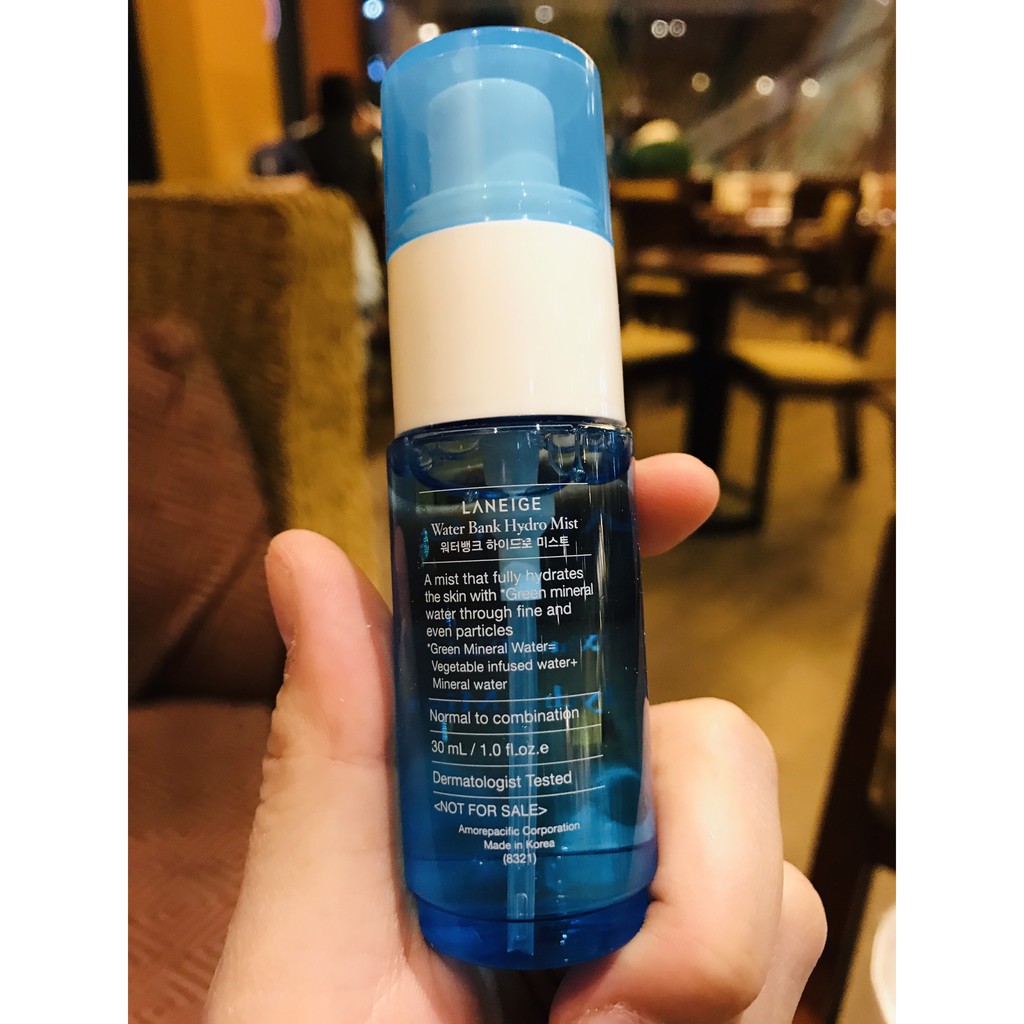 Xịt khoáng Laneige Hydro Mist siêu cấp ẩm cho da tươi trẻ 30ml | BigBuy360 - bigbuy360.vn