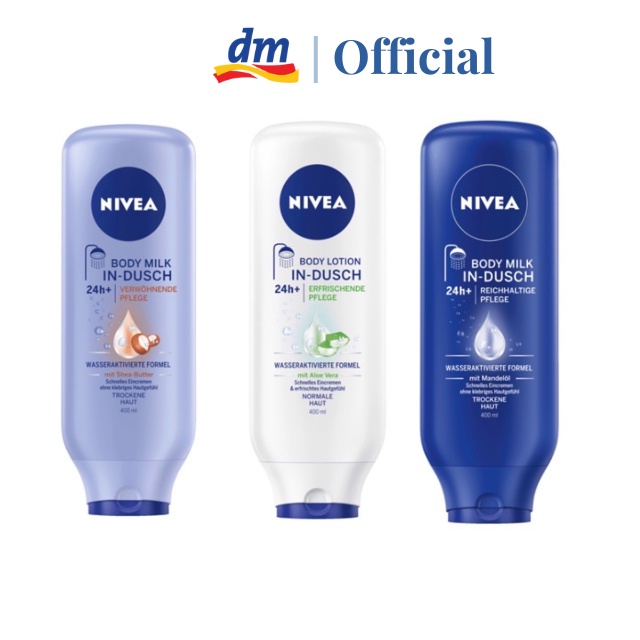 Kem xả dưỡng thể Nivea body 400ml- Hàng Đức