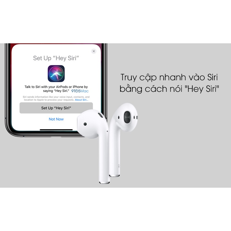 Tai nghe AirPods 2 Apple MV7N2 - Hàng Chính Hãng Mới 100%