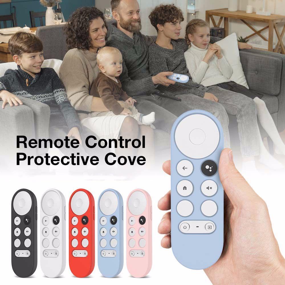 Vỏ Bọc Điều Khiển Từ Xa Bằng Silicone Mềm Chống Rơi Chống Sốc Cho Chromecast TV