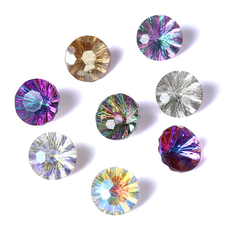 Set 42 Viên Đá 8*8 Đính Móng Tay Trang Trí Kính