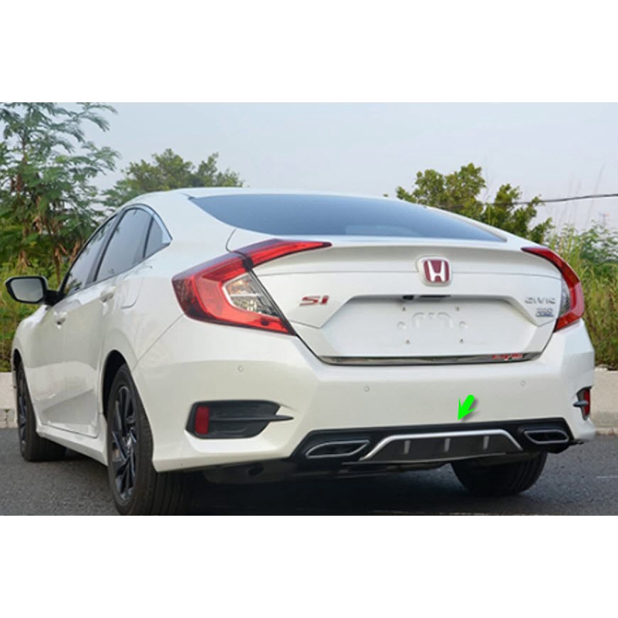 Líp chia pô Honda Civic 2017-2019