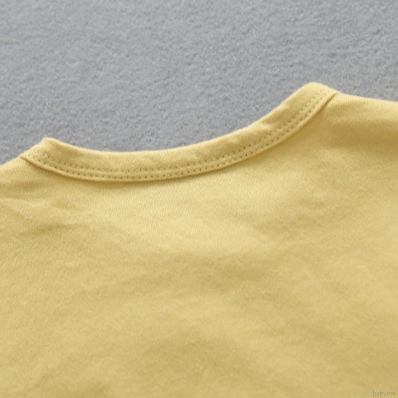 Bộ quần áo liền quần vải cotton mềm mịn cho trẻ em