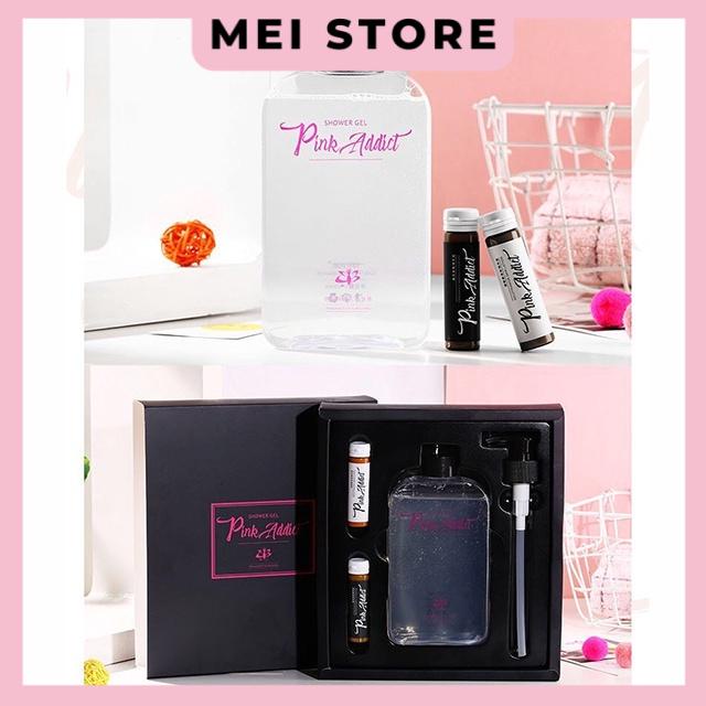 Sữa Tắm Nước Hoa PINK ADDICT DIY Tự Pha Siêu Lưu Hương 420ml