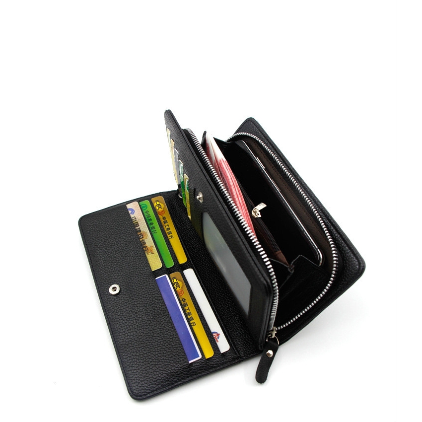 Men's wallets with long design of luxurious zipper VERADO