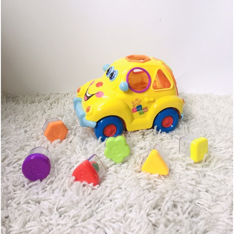 Xe bin thả hình khối Hola toys.Đồ chơi thông minh 516