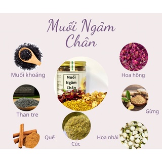 Muối thảo dược ngâm chân