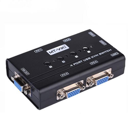 BỘ CHIA KVM 1X4 usb