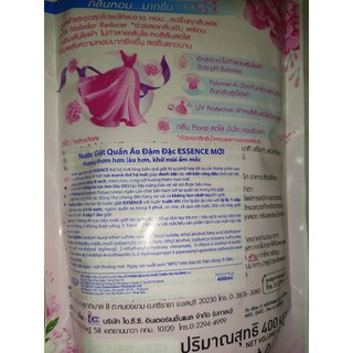 Nước giặt Essence túi 400ml Hồng